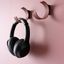 BIRDD zamak wall hook in Matt Black, Matt Black with Forest Green or Matt Black with Volcano Red.