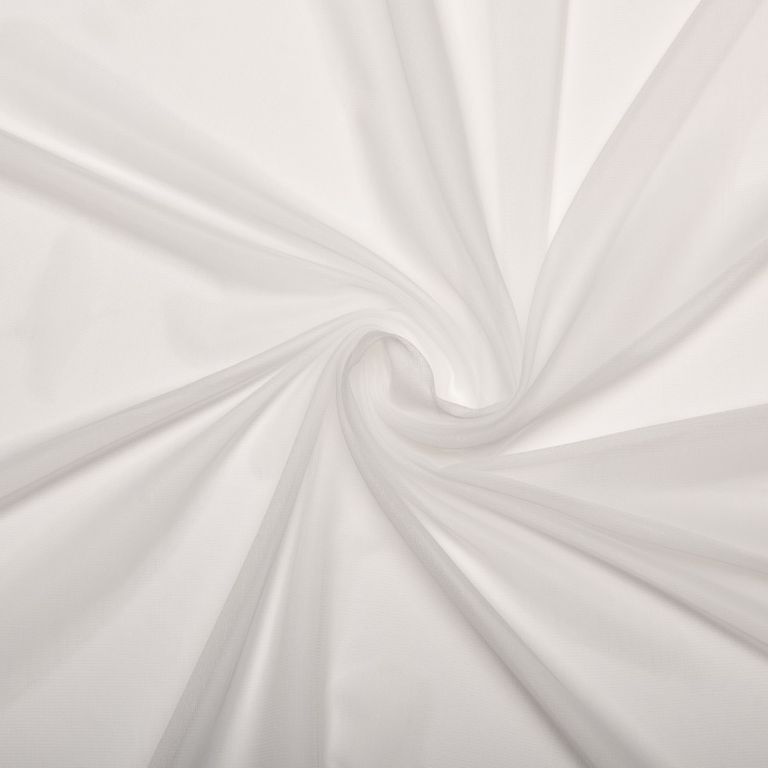 Bambi White T01 Sheer Curtain - 170cm