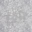 Effie custom-made curtain with delicate white floral pattern on a beige and grey melange background