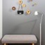 ZOOT wood and aluminium wall hook in Oak, Walnut or Matt Black Lacquered Ash with Matt Black or Brushed Dark Brass.
