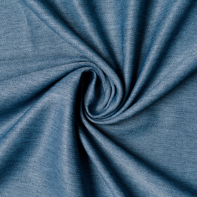 Amadeo Dimoutvorhang mit matter melange Struktur in Creme, Kaffee, Blau, Braun, Grün und Dunkelgrau für Wohnräume.