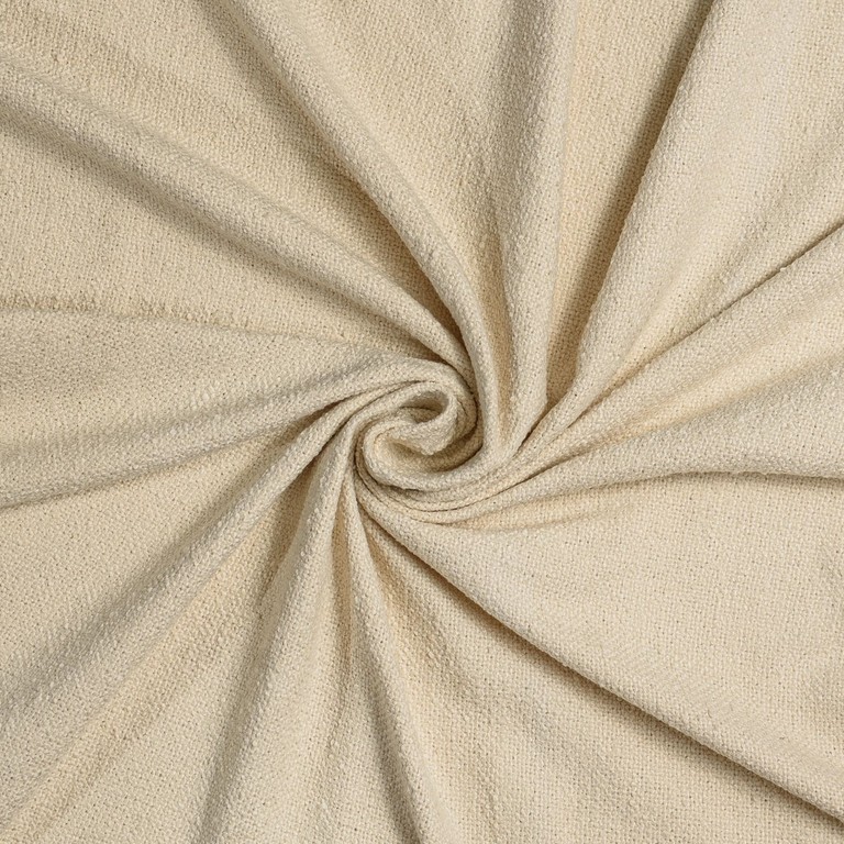 Amorgo Dekoschal mit natürlicher Struktur und skandinavischem Design für warme, zeitlose Wohnräume und stilvolle Fenster.