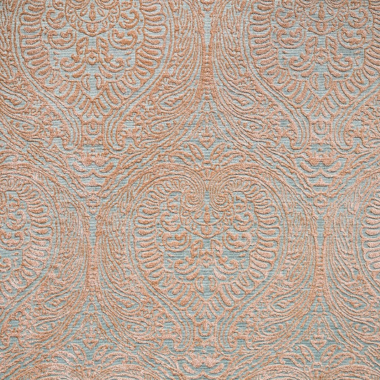 Eldorado elegant jacquard curtain with classic ornamental pattern and soft sheen for luxurious timeless interiors throughout.