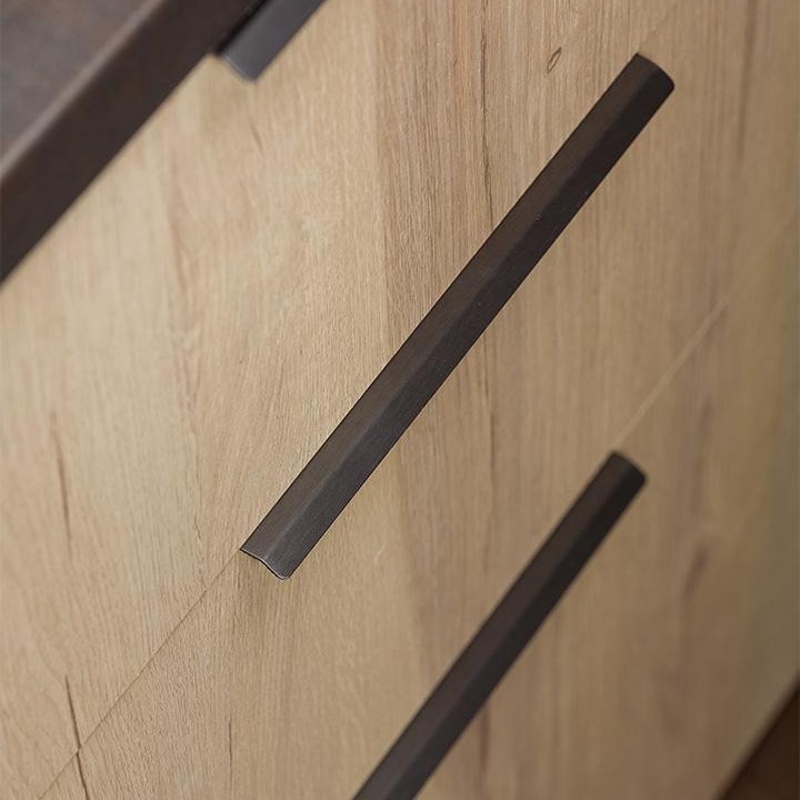 CURVE Aluminium Profilgriff für Schränke und Schubladen im minimalistischen Design