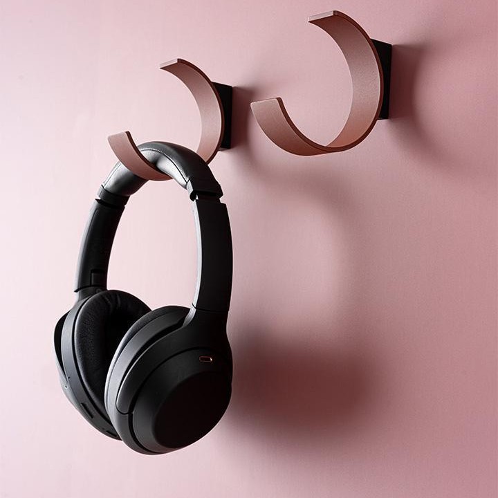 BIRDD zamak wall hook in Matt Black, Matt Black with Forest Green or Matt Black with Volcano Red.
